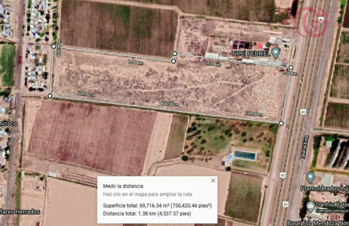 GREENWOOD VENDE 7HA SOBRE RUTA 40, TOTAL PRECIO ESPECIAL O FRACCIONADA.