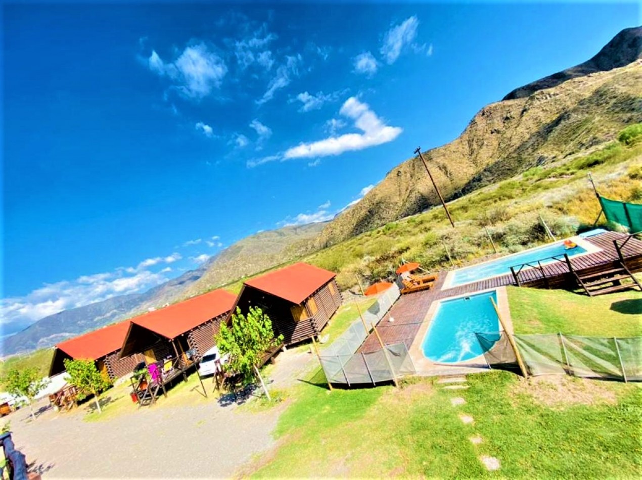 GREENWOOD VENDE INCREIBLE COMPLEJO DE 7 CABAÑAS CON AMENITIES EN EL CHALLAO, AL PIE DE CERRO ARCO, A 5 MINUTOS DE LA CIUDAD CAPITAL DE MENDOZA