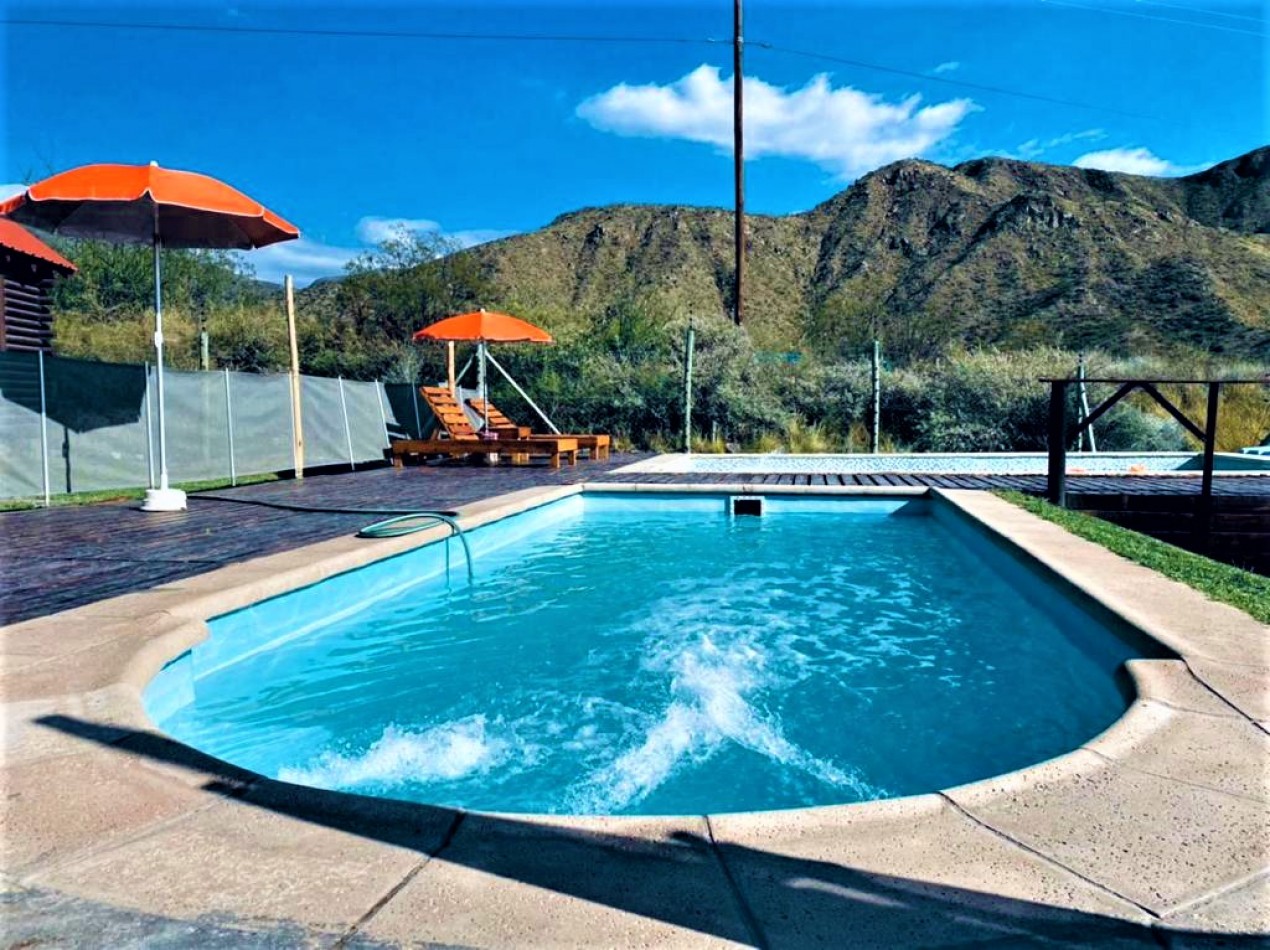 GREENWOOD VENDE INCREIBLE COMPLEJO DE 7 CABAÑAS CON AMENITIES EN EL CHALLAO, AL PIE DE CERRO ARCO, A 5 MINUTOS DE LA CIUDAD CAPITAL DE MENDOZA