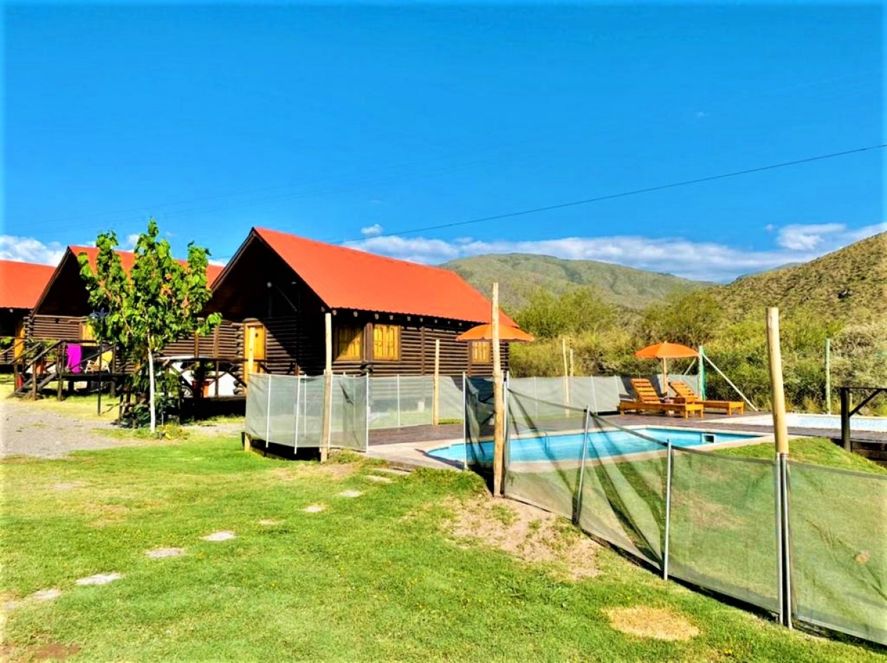 GREENWOOD VENDE INCREIBLE COMPLEJO DE 7 CABAÑAS CON AMENITIES EN EL CHALLAO, AL PIE DE CERRO ARCO, A 5 MINUTOS DE LA CIUDAD CAPITAL DE MENDOZA