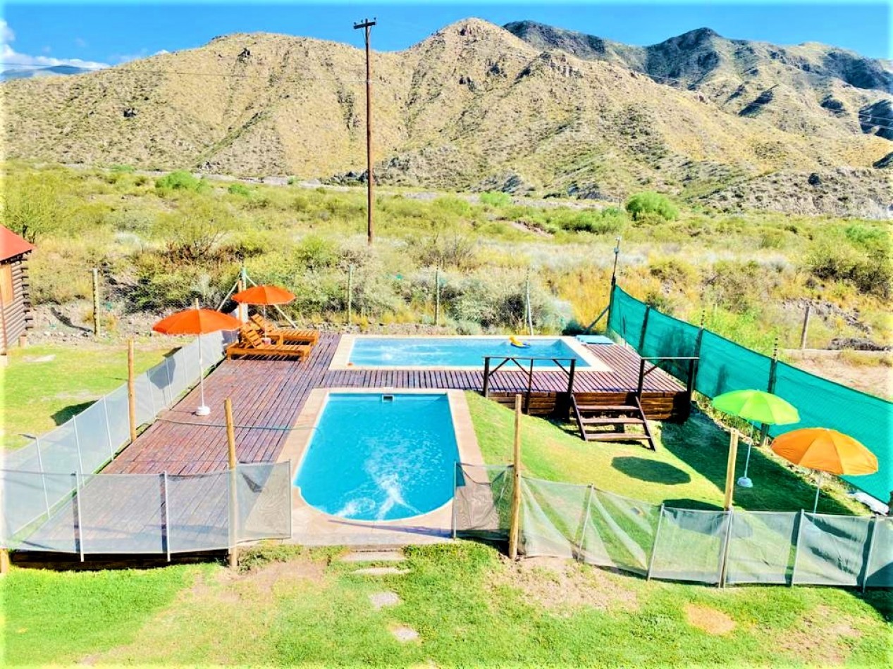 GREENWOOD VENDE INCREIBLE COMPLEJO DE 7 CABAÑAS CON AMENITIES EN EL CHALLAO, AL PIE DE CERRO ARCO, A 5 MINUTOS DE LA CIUDAD CAPITAL DE MENDOZA