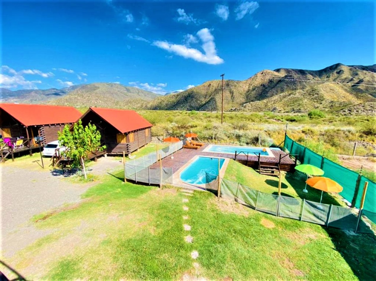 GREENWOOD VENDE INCREIBLE COMPLEJO DE 7 CABAÑAS CON AMENITIES EN EL CHALLAO, AL PIE DE CERRO ARCO, A 5 MINUTOS DE LA CIUDAD CAPITAL DE MENDOZA