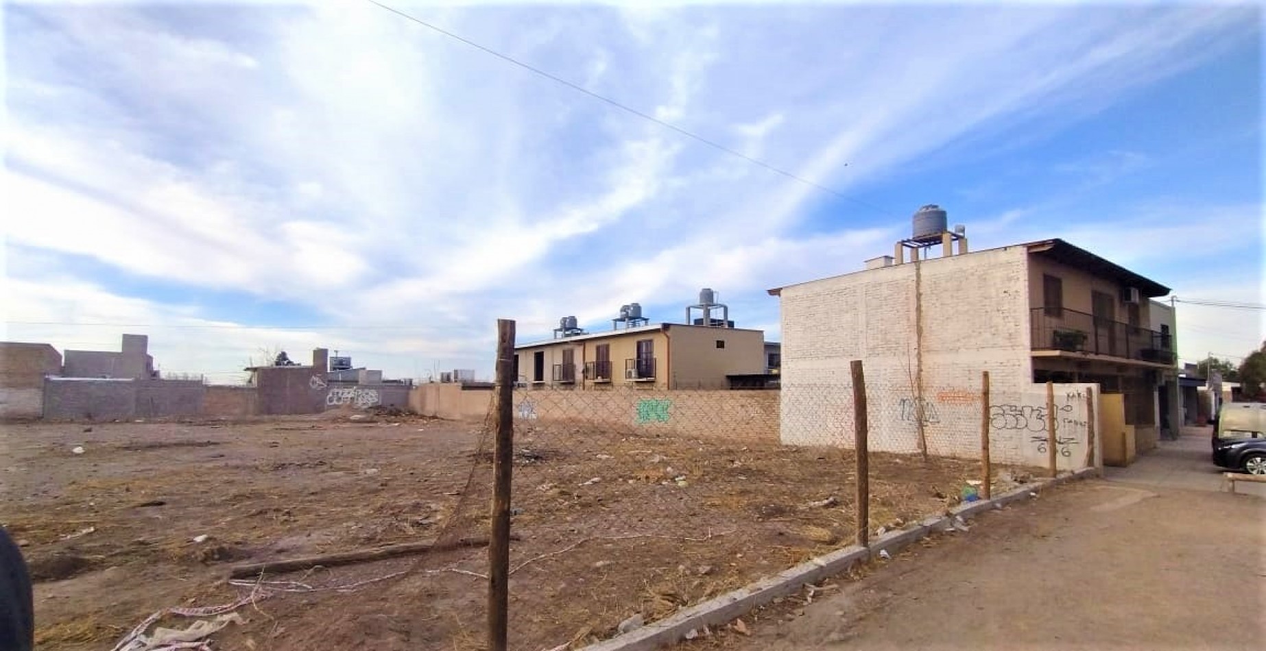 GREENWOOD VENDE AMPLIO LOTE EN CALLE SARMIENTO, A 200 METROS DE CALLE MAZA DE MAIPU