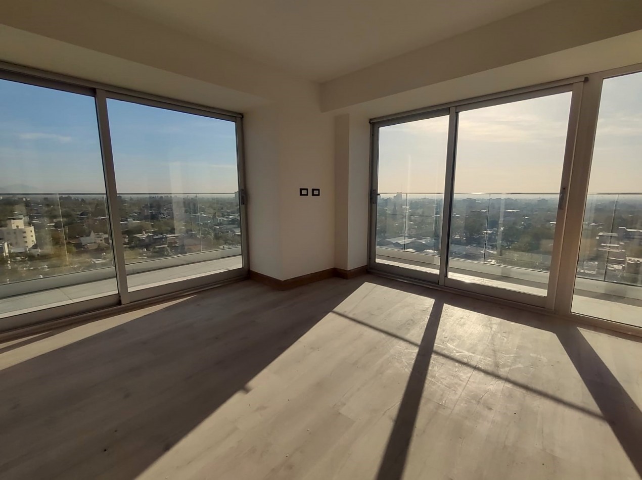 GREENWOOD VENDE EXCEPCIONAL DEPARTAMENTO EN PISO 8 EN LA INIGUALABLE TORRE LELOIR, DISTINCION EN LO ALTO DE MENDOZA.