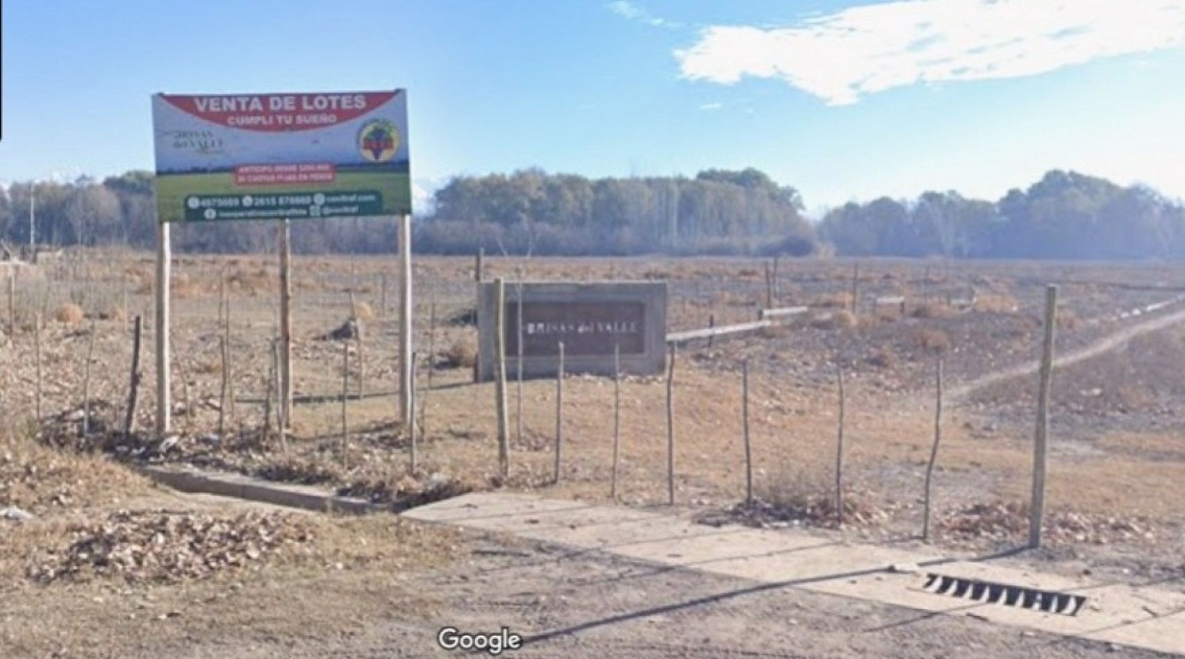 GREENWOOD INMOBILIARIA VENDE LOTE EN TUNUYAN COLONIA LAS ROSAS 