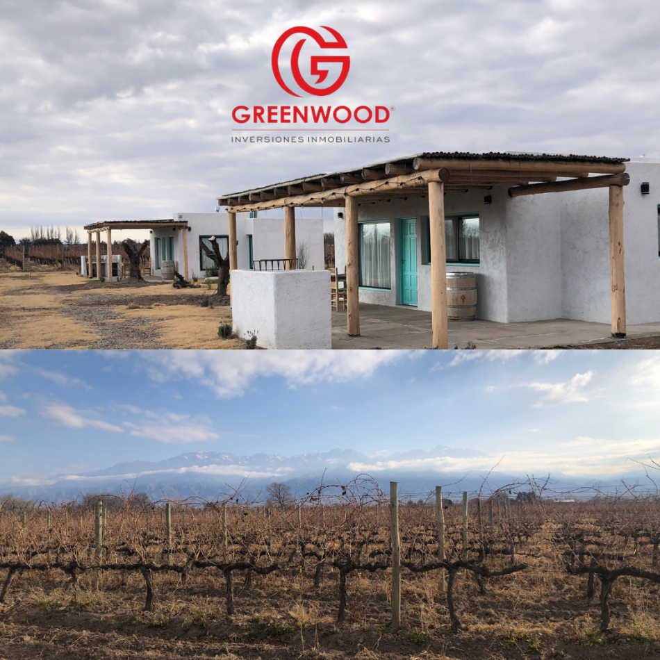 GREENWOOD VENDE CASA ESTILO COLONIAL EN VISTA FLORES TUNUYAN MENDOZA