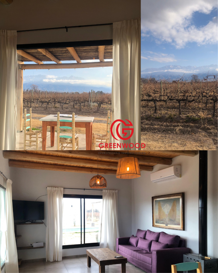 GREENWOOD VENDE CASA ESTILO COLONIAL EN VISTA FLORES TUNUYAN MENDOZA