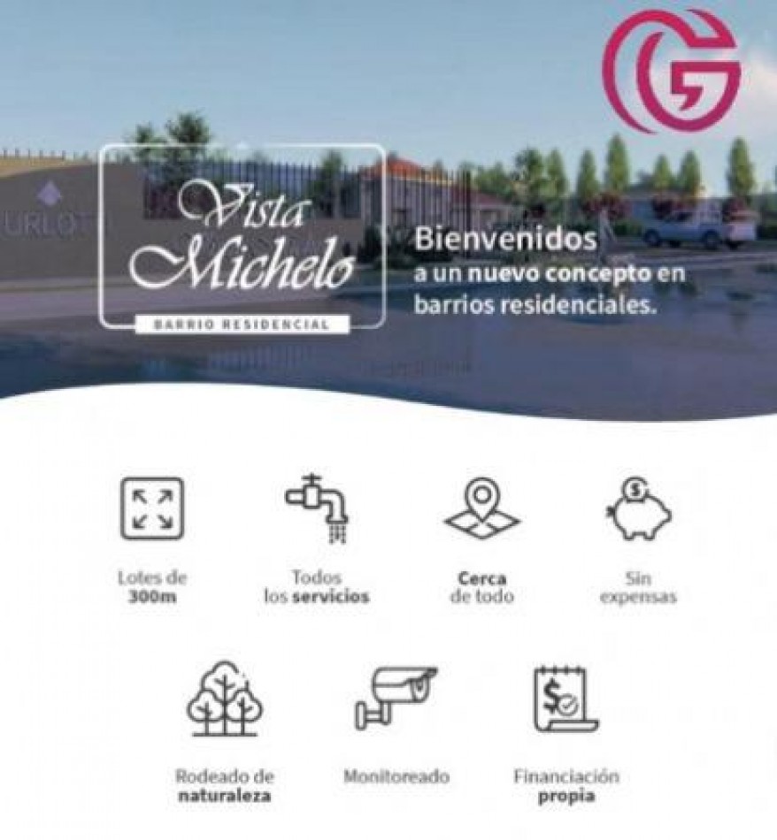 GREENWOOD VENDE LOTE EN BARRIO VISTA MICHELO, MAIPU