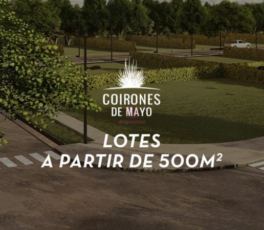GREENWOOD VENDE EXCELENTE LOTE EN MAIPU, BARRIO COIRONES DE MAYO CON ENTRADA UNICA NO PRIVADO IDEAL PARA DESARROLLO DE DUPLEX Y DEPARTAMENTOS