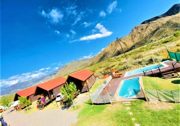 GREENWOOD VENDE INCREIBLE COMPLEJO DE 7 CABAÑAS CON AMENITIES EN EL CHALLAO, AL PIE DE CERRO ARCO, A 5 MINUTOS DE LA CIUDAD CAPITAL DE MENDOZA