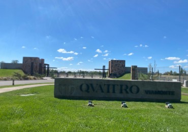 GREENWOOD INMOBILIARIA VENDE EXCELENTE LOTE EN EL BARRIO PRIVADO QVATTRO DE CHACRAS DE CORIA, LUJAN DE CUYO! 
