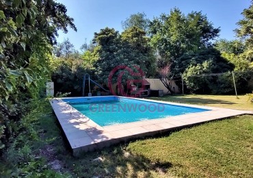 GREENWOOD VENDE GRAN PROPIEDAD EN CHACRAS DE CORIA, CASA, DEPENDENCIA DE SERVICIO, PARQUE Y PISCINA